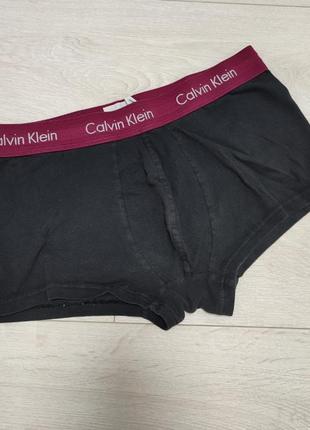 Трусы базовые боксерки коттоновые calvin klein m м 10 38