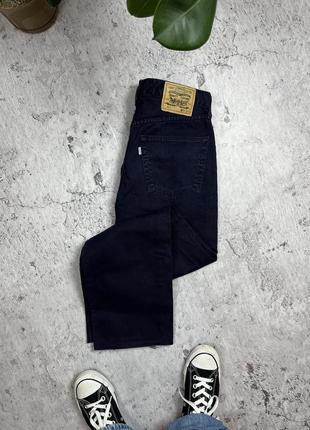 Винтажные джинсы levi’s 551 на высокой посадке