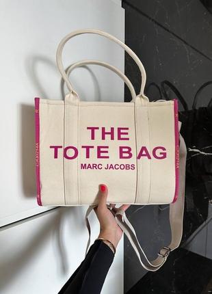 Сумка шопер marc jacobs tote bag textile