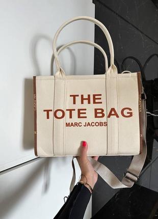 Сумка шопер marc jacobs tote bag textile