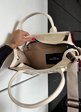 Сумка шопер marc jacobs tote bag textile 3