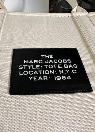 Сумка шопер marc jacobs tote bag textile5 фото