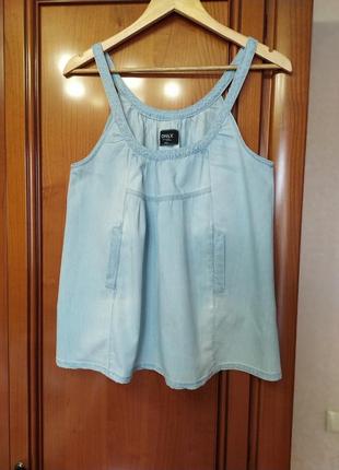 Джинсовый топ