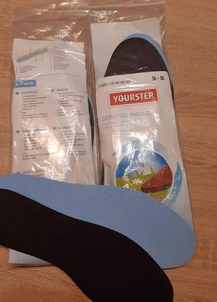 Дезодоровані гігієнічні устілки супер свіжість від yourstep