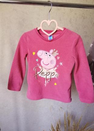 Флисовка peppa pig