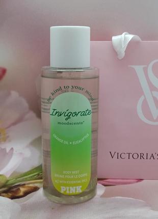 Парфюмированный мист для тела и волос invigorate pink victoria’s secret.1 фото