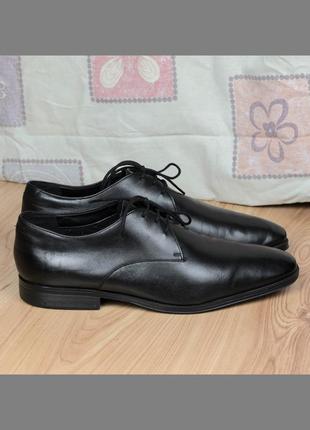 Утепленные туфли дерби clarks gilman pure 45 р. 29,5 см.