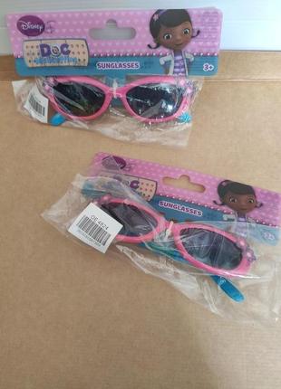 Детские очки солнцезащитные для девочки 3+ плюшевая disney