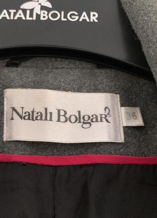 Прямое пальто с карманами natali bolgar4 фото