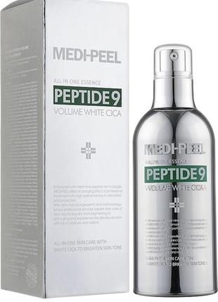 Осветляющая кислородная эссенция с центеллой medi-peel peptide 9 volume white cica essence, 100 мл1 фото