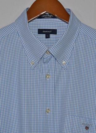 Сорочка в клітинку gant oxford gingham3 фото