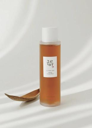 Эссенциальный тонер для лица с женьшенем beauty of joseon ginseng essence water 150 мл1 фото