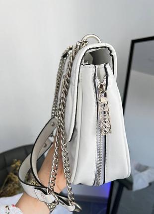 Сумка женская guess zippy white 7