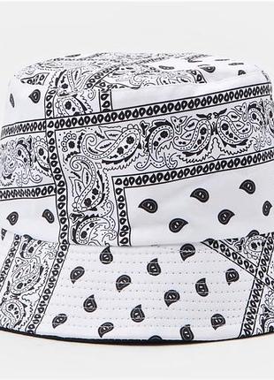 Двухсторонняя женская панама sinsay узор