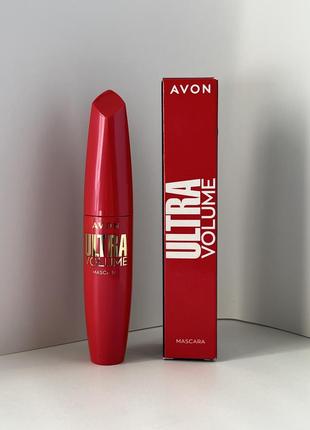 Avon ultra volume туш для вій «ультраоб'єм» - чорніша чорного