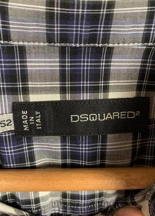 Рубашка в клетку dsquared27 фото