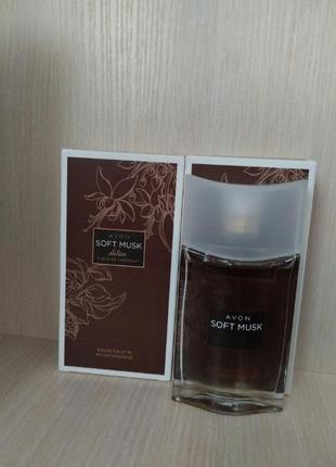 Туалетна вода avon soft musk delice,50ml