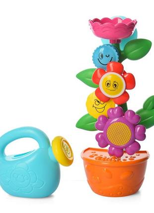 Іграшка-водоспад для ванної квітка в горщику 99095 фото