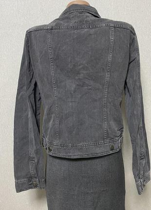 Massimo dutti джинсовая куртка пиджак5 фото