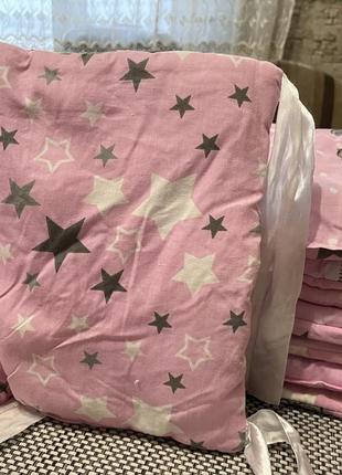 Подушки-бортики в дитяче ліжечко.2 фото