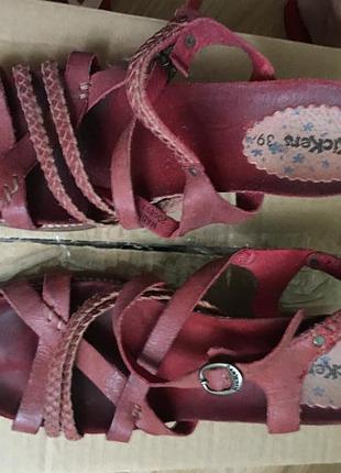 Босоножки на танкетке ортопед kickers