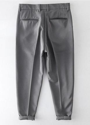 Сірі класичні брюки2 фото