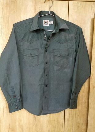 Рубашка мужская chinch в стиле вестерн (сша, р.m, р.10)