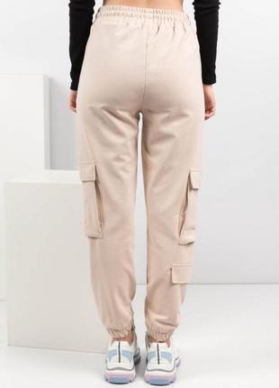Женские повседневные спортивные брюки штаны карго2 фото