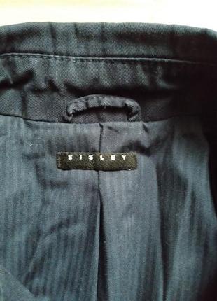 Тренч пиджак джинса темно-синий плащ женский6 фото