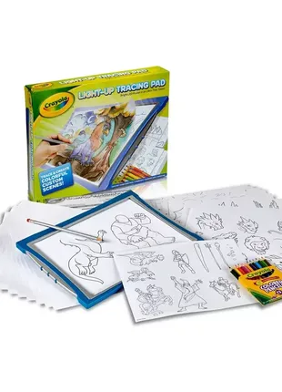 Crayola light up tracing pad blue для рисования и копирования2 фото