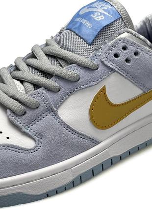 Кроссовки женские nike sb dunk low pro holiday белые / кросівки жіночі найк данк білі кроссы8 фото