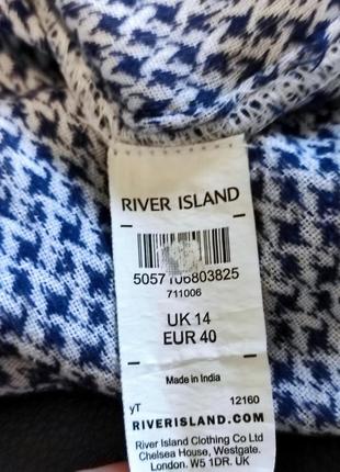 Красива блуза з вишивкою та китицями river island, стильная блуза с вышивкой и кисточками8 фото