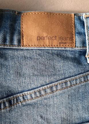 Джинсовые шорты высокая посадка, высокая талия от perfect jeans6 фото