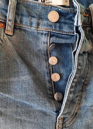 Джинсовые шорты высокая посадка, высокая талия от perfect jeans4 фото