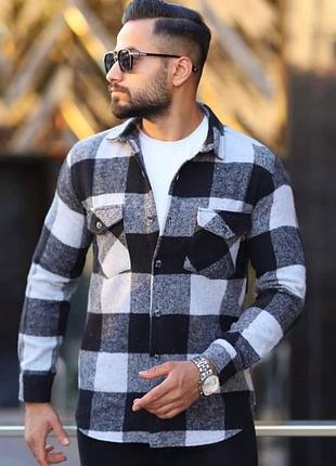 Чоловіча байкова сорочка 7