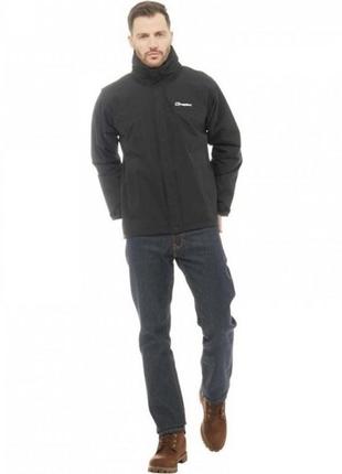 Куртка berghaus carperby hydroshell black1 фото