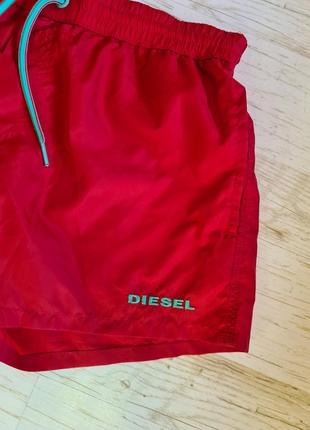 Яркие легкие пляжные шорты diesel2 фото