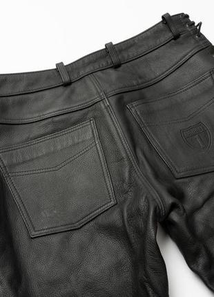 Higway men's leather pants мужские кожаные брюки6 фото