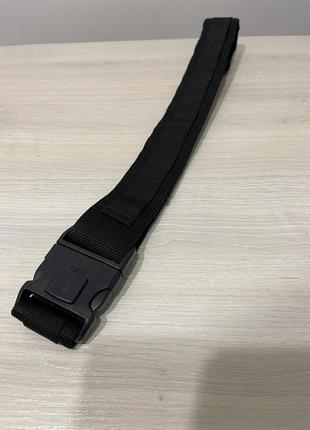 Тактический ремень с системой молли. тактический разгрузочный ремень черный