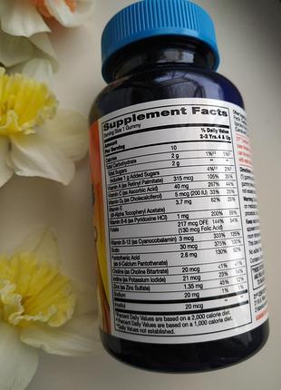 Детские мультивитамины zoo friends, 60 желейных мишек