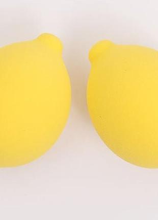 Спонж для макияжа набор лимон2 фото