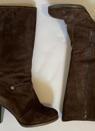 Замшеві чоботи, 38р