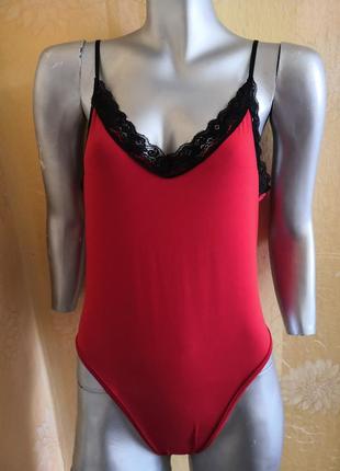 Боді з мереживом, розмір xl.