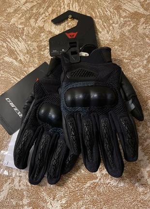 Мото рукавички кожаные dainese с защитой суставов пальцев1 фото