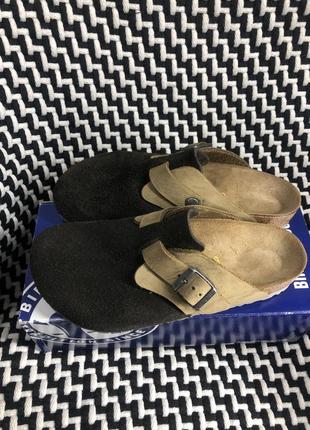 Birkenstock boston  оригинал  глоги. сабо1 фото