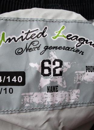 United league (134/140) мембранные штаны штормовки детские8 фото