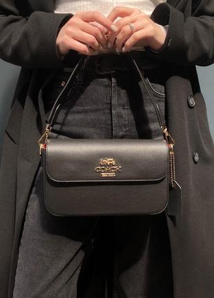 Сумка coach studio shoulder bag black