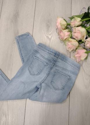 Лосіни джинси джинсы лосины голубі брендові2 фото