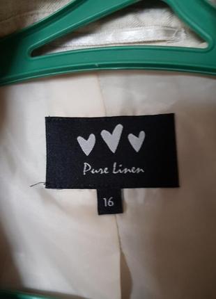 Піджак льон2 фото