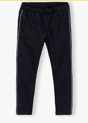 Легинсы с серебряными ломпасами и люрексом